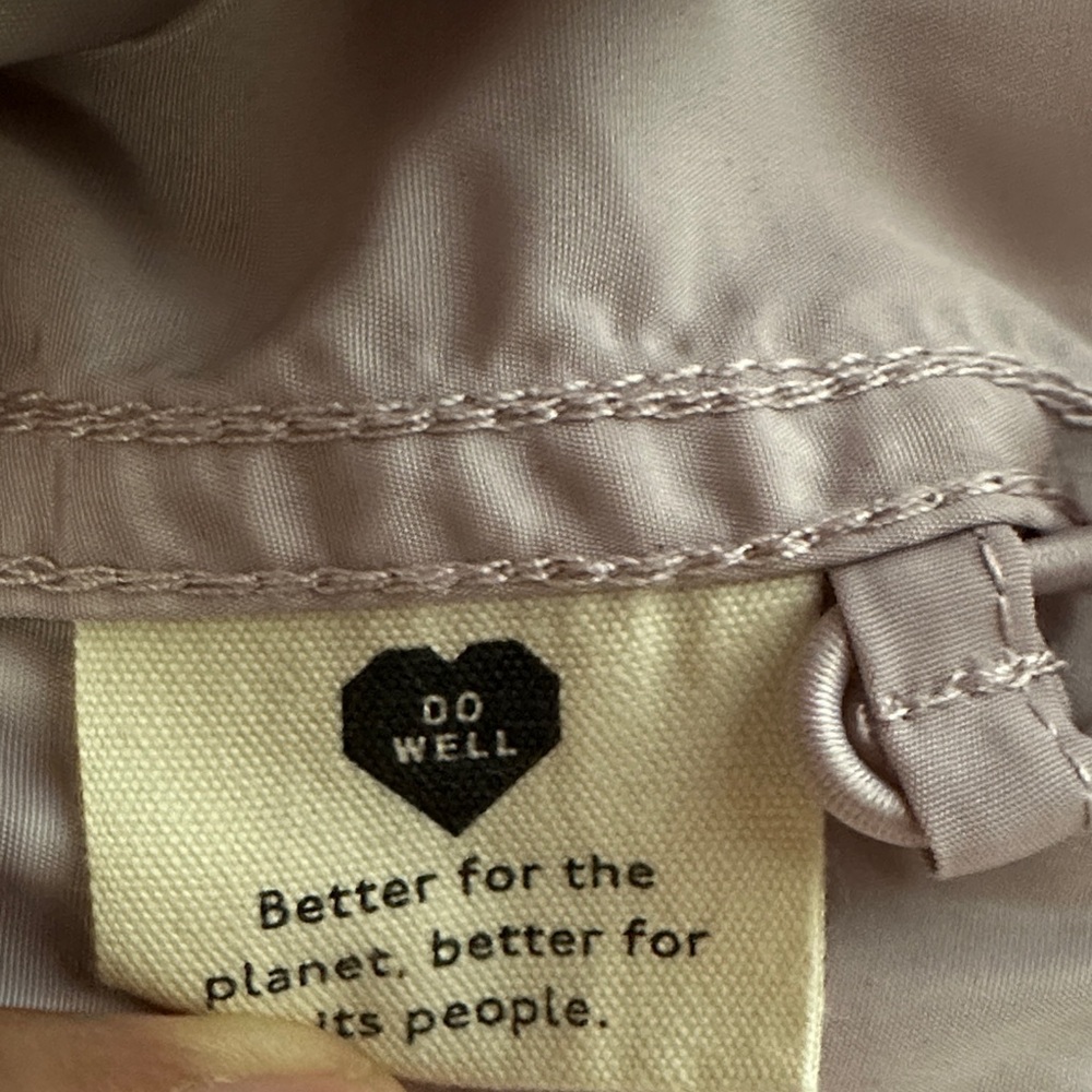Madewell Lavender Raincheck Packable Rain Coat - Picture 11 of 13